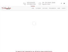 Tablet Screenshot of medici.com.br